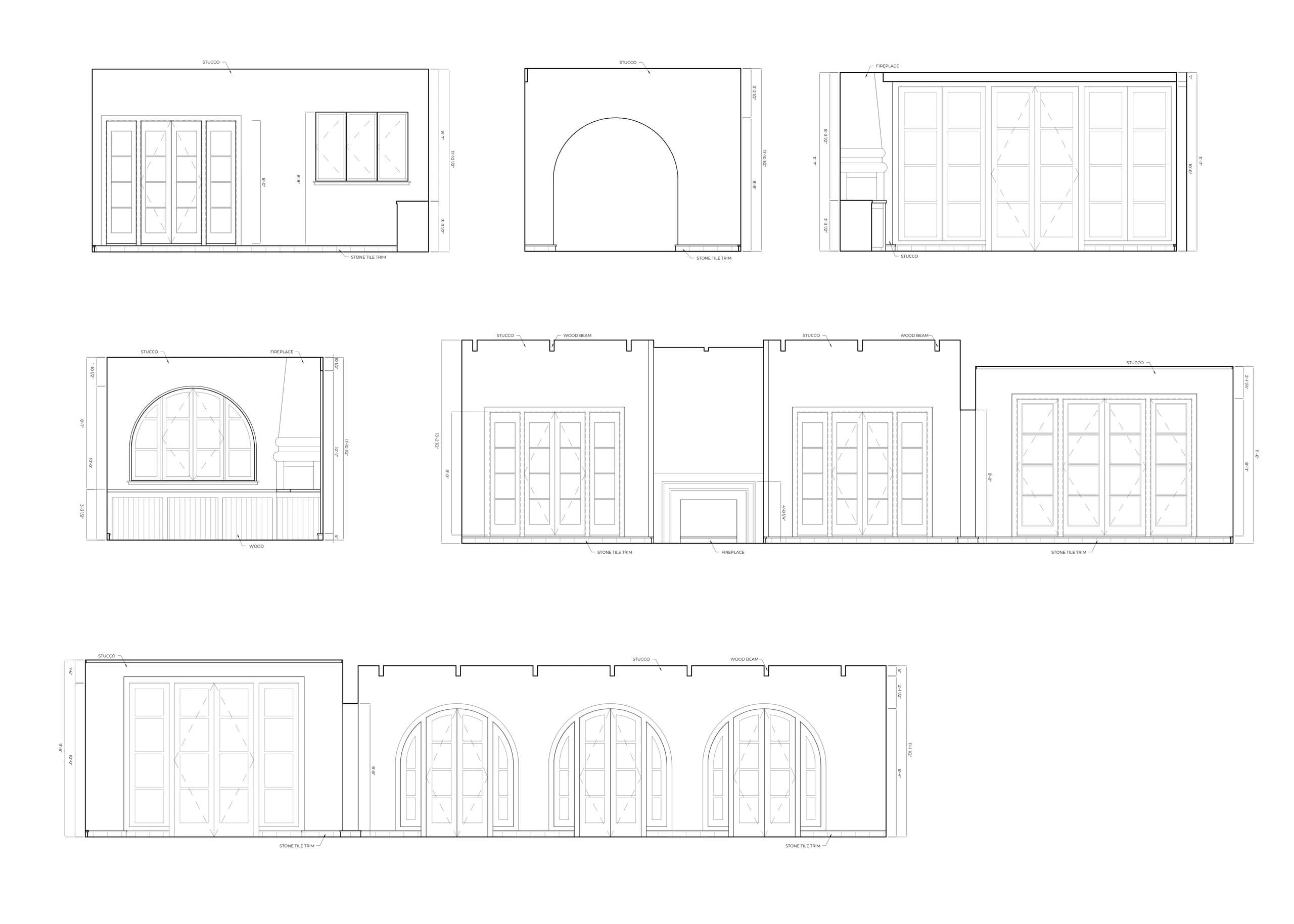 Interior Elevations sample